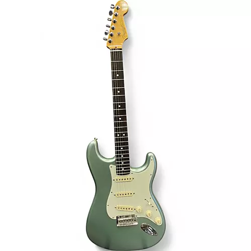 Used Fender American Professional II Stratocaster MYSTIC SURF GREEN Solid Body Electric Guitar MYSTIC SURF GREEN - musicians--Friend