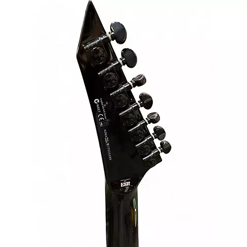 Used ESP LTD MH1007ET Black Solid Body Electric Guitar Black - musicians--Friend