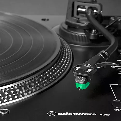 Audio-Technica AT-LP120XUSB Direct-Drive Professional Record Player (USB & Analog) Black - musicians--Friend