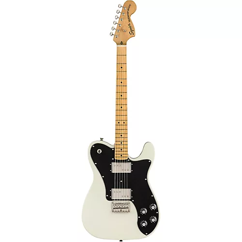 Squier Classic Vibe '70s Telecaster Deluxe Maple Fingerboard Electric Guitar Olympic White - musicians--Friend