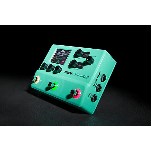 Line 6 HX Stomp Limited-Edition Multi-Effects Pedal Seafoam Green - musicians--Friend