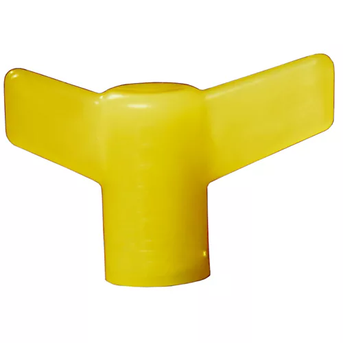 Barefoot Buttons WingMan Yacht Rock Foot Control Knob Yellow - musicians--Friend