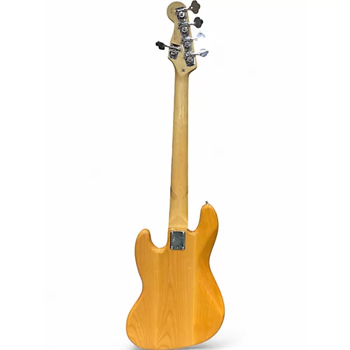 Used Squier Classic Vibe 5 String Jazz Bass Natural Electric Bass Guitar Natural - musicians--Friend