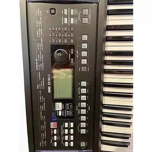 Used KORG EK 50U Portable Keyboard - musicians--Friend