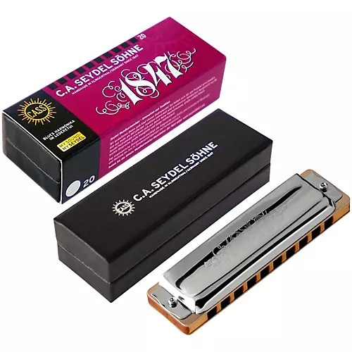 SEYDEL Blues Classic 1847 Harmonica Low G - musicians--Friend