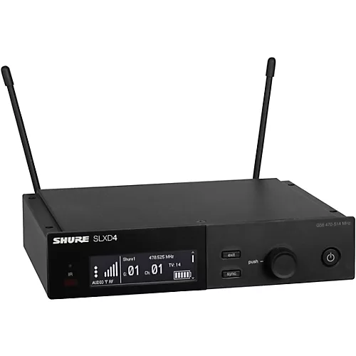 Shure SLXD14/85M Single Bodypack System With WL185M Lavalier Band J52 - musicians--Friend
