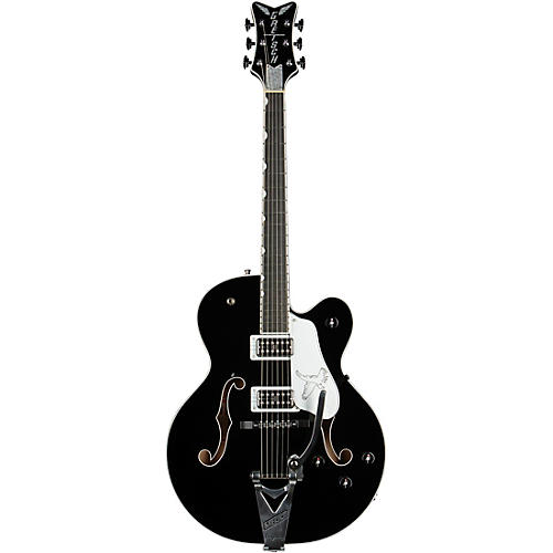 Gretsch Guitars Falcon Hollow Body with String-Thru Bigsby Electric Guitar Cerulean Smoke - musicians--Friend