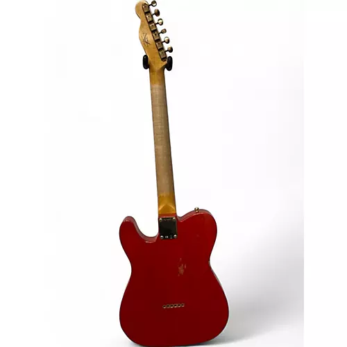 Used Fender WILDWOOD 10 RELIC THINLINE TELECASTER Fiesta Red Hollow Body Electric Guitar Fiesta Red - musicians--Friend