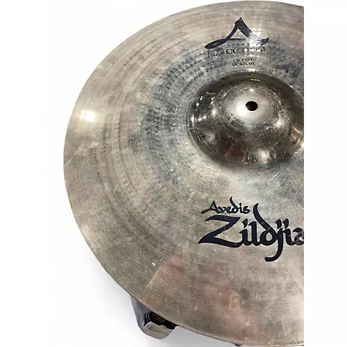 Used Zildjian 18in A Custom Crash Cymbal 38 - musicians--Friend