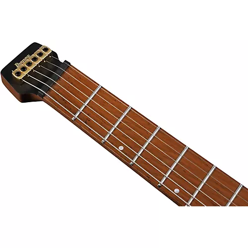 Ibanez Manuel Gardner Fernandes Signature Electric Guitar Obsidian Black Low Gloss - musicians--Friend