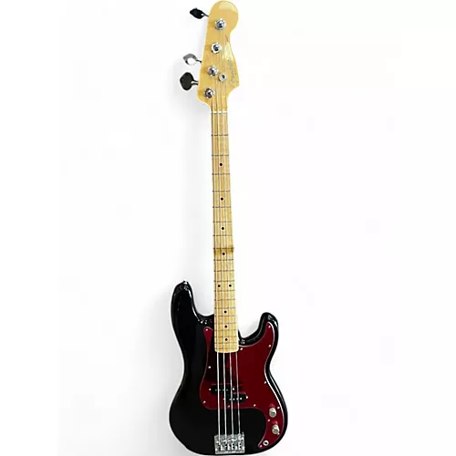 Used Fender American Standard Precision Bass black Electric Bass Guitar black - musicians--Friend