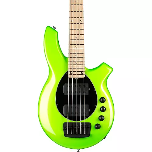 Ernie Ball Music Man Bongo 5 HH BFR Electric Bass Blood Orange - musicians--Friend