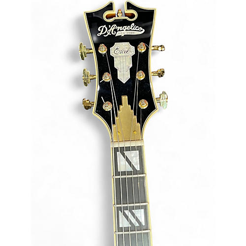 Used D'Angelico EXL-1 Dark Iced Tea Burst Hollow Body Electric Guitar Dark Iced Tea Burst - musicians--Friend