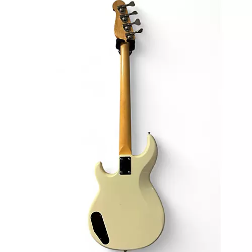 Used Yamaha BB300 ELECTRIC BASS White Electric Bass Guitar White - musicians--Friend