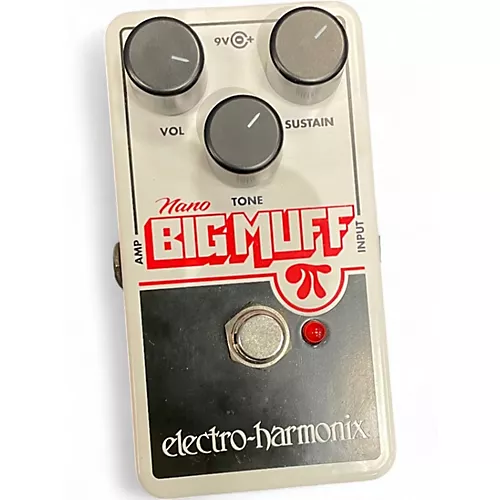 Used Electro-Harmonix Nano Big Muff Distortion Effect Pedal - musicians--Friend