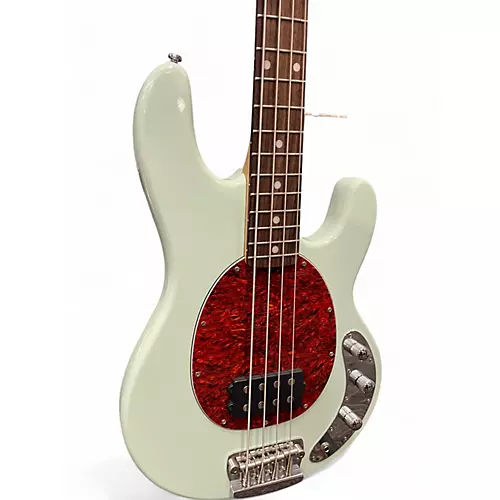 Used Sterling by Music Man RAY24 Seafoam Green Electric Bass Guitar Seafoam Green - musicians--Friend