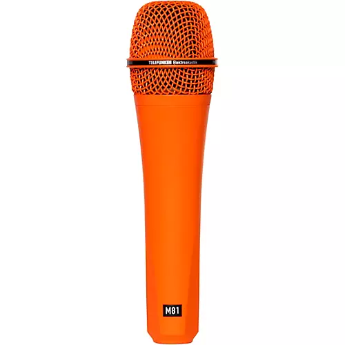 TELEFUNKEN M81 Supercardioid Dynamic Handheld Vocal Microphone White - musicians--Friend