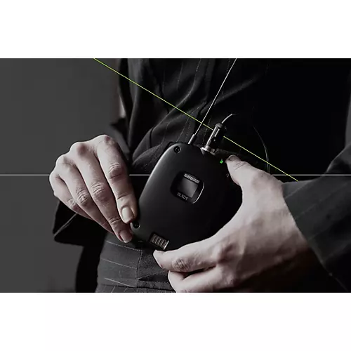 Shure SLXD15/85 Portable Digital Wireless Bodypack System with WL185 Lavalier Microphone - Band G58 Band J52 - musicians--Friend