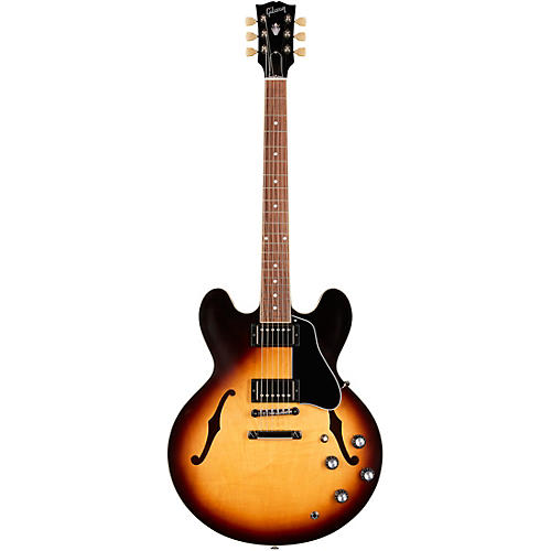 Gibson ES-335 Satin Semi-Hollow Electric Guitar Satin Cherry - musicians--Friend