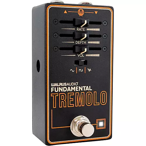 Walrus Audio Fundamental Series Tremolo Effects Pedal Black - musicians--Friend