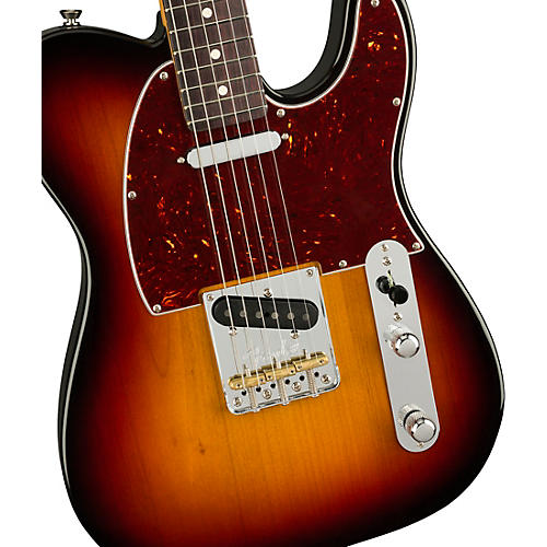 Fender American Professional II Telecaster Rosewood Fingerboard Electric Guitar Mystic Surf Green - musicians--Friend