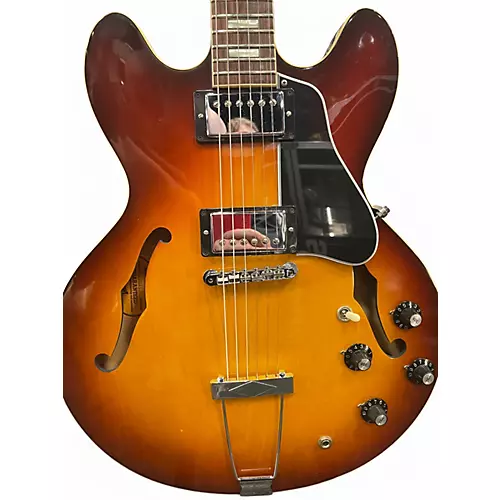 Used 2016 Gibson MEMPHIS CUSTOM ES-335 69' REISSUE TEA BURST Hollow Body Electric Guitar TEA BURST - musicians--Friend