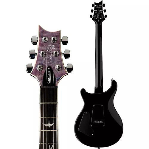 PRS SE Custom 24 Quilted Carved Top With Ebony Fingerboard Electric Guitar Violet - musicians--Friend