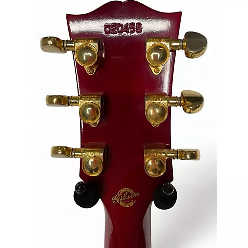 Used 2002 Gibson Custom Shop Les Paul Custom 1968 Reissue Figured Heritage Cherry Sunburst Solid Body Electric Guitar Heritage Cherry Sunburst - musicians--Friend