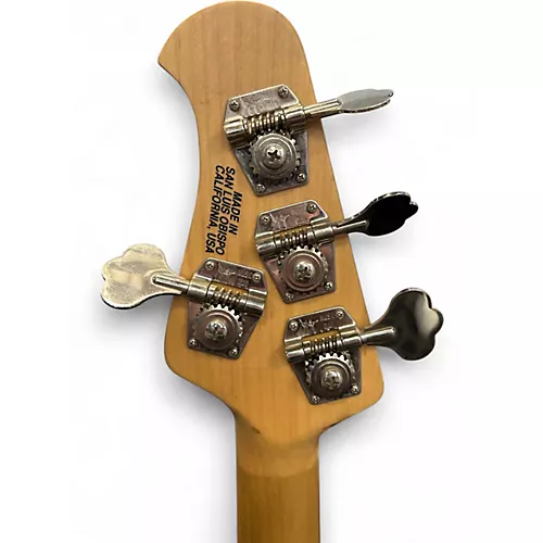 Used Ernie Ball Music Man STINGRAY 3 EQ HH Graphite Pearl Electric Bass Guitar Graphite Pearl - musicians--Friend