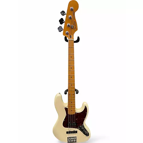 Used Fender Player Plus Active Jazz Bass Alpine White Electric Bass Guitar Alpine White - musicians--Friend