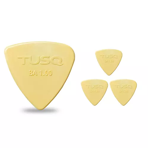 Graph Tech TUSQ Warm Tone Bi-angle Pick 2.0 mm 4 Pack - musicians--Friend