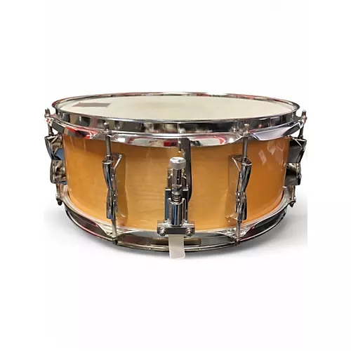 Used Yamaha 14in Natural Snare Drum Natural Drum Natural 33 - musicians--Friend