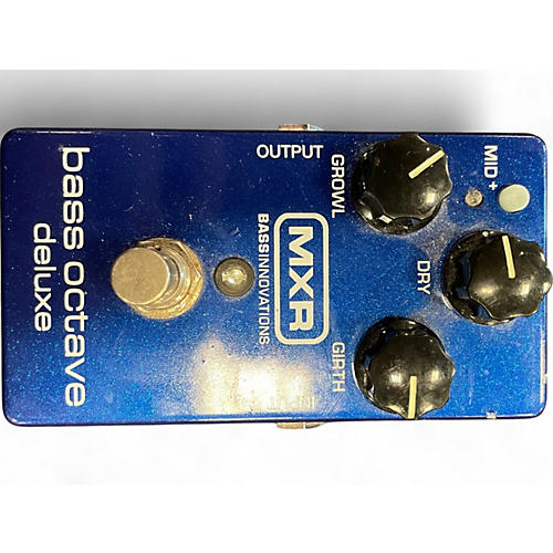 Used MXR BASS OCTIVE DELUXE Bass Effect Pedal - musicians--Friend
