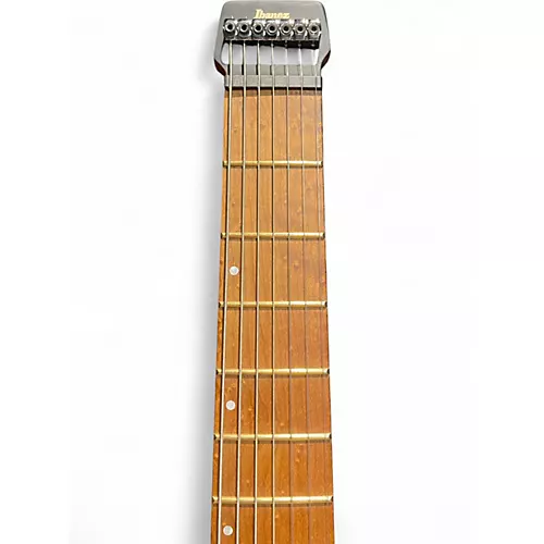 Used Ibanez q547 Blue Solid Body Electric Guitar Blue - musicians--Friend