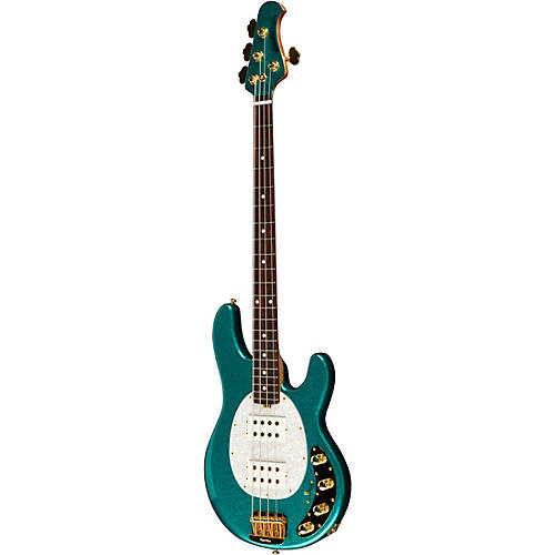 Ernie Ball Music Man StingRay Special HH Electric Bass Guitar Black and Chrome - musicians--Friend