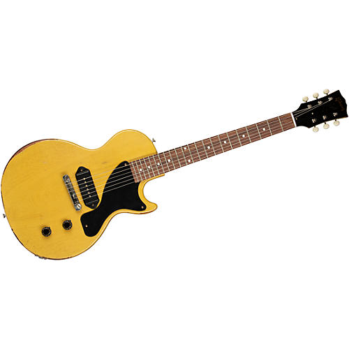 Gibson Custom Murphy Lab 1957 Les Paul Junior Single-Cut Reissue Heavy Aged Electric Guitar TV Yellow - musicians--Friend