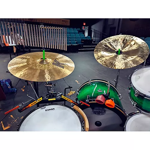 No Nuts Cymbal Sleeves 3-Pack Yellow - musicians--Friend