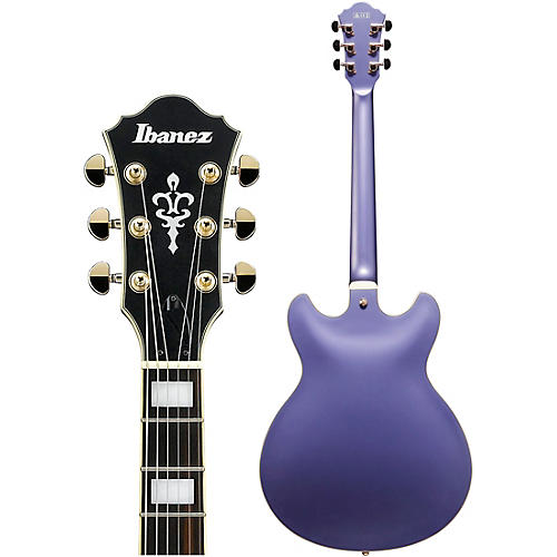 Ibanez Artcore AS73G Semi-Hollow Electric Guitar Moonstone Silver Flat - musicians--Friend