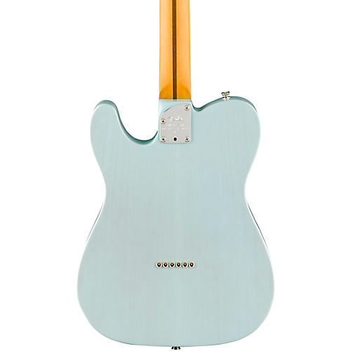 Fender American Professional II Telecaster Thinline Limited-Edition Electric Guitar Transparent Shell Pink - musicians--Friend