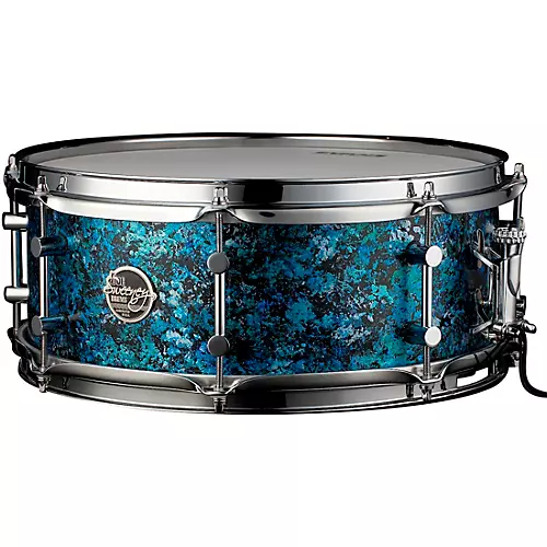 Doc Sweeney Drums Blue Galaxy Steam Bent European Beech Snare Drum 14 x 5.5 in. - musicians--Friend