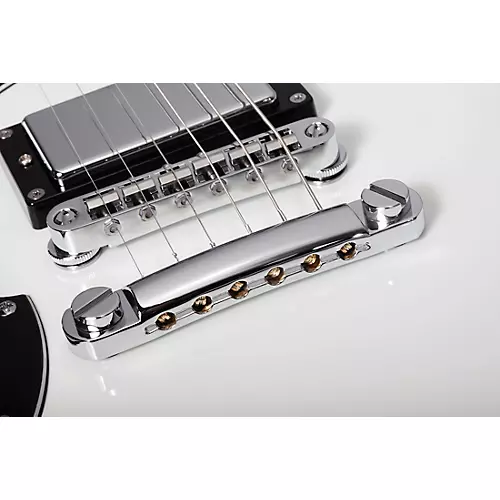 Schecter Guitar Research Stargazer-6 Left Handed Electric Guitar Gloss White - musicians--Friend