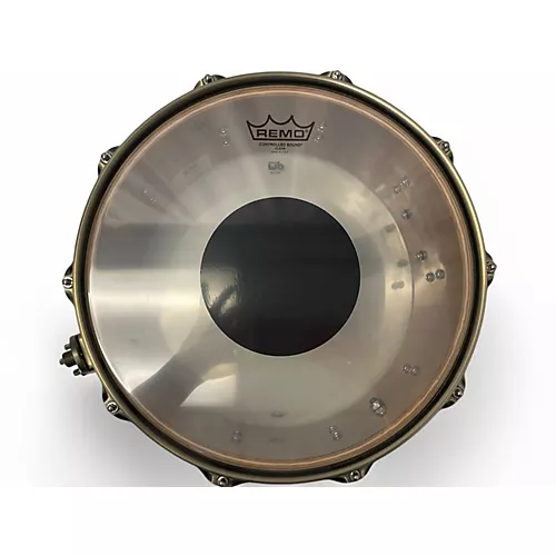 Used DW 14X6.5 50th Anniversary Snare Persimmon-Spruce Drum Persimmon-Spruce 213 - musicians--Friend