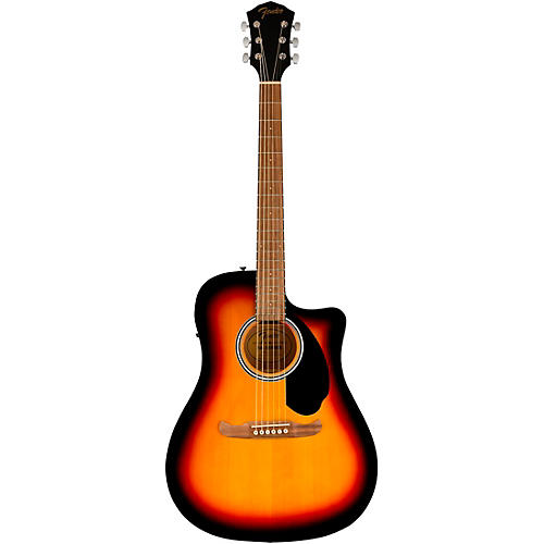 Fender FA-125CE Dreadnought Acoustic-Electric Guitar Natural - musicians--Friend