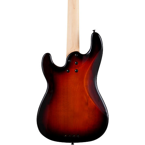 Schecter Guitar Research P-4 4-String Electric Bass Guitar 3-Tone Burst Black Pickguard - musicians--Friend