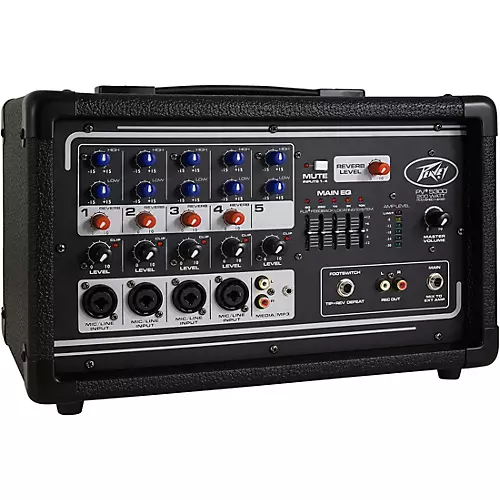 Peavey PV 5300 5-Channel Powered Mixer - musicians--Friend