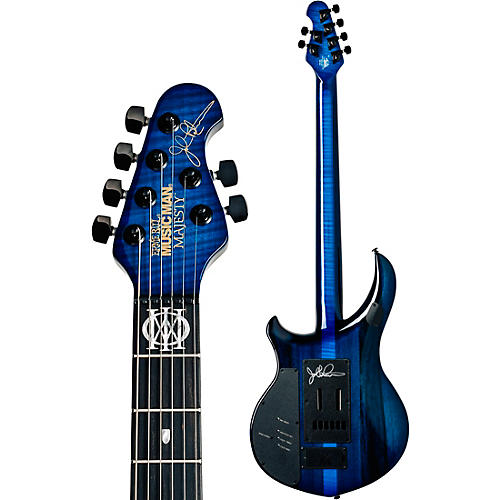 Ernie Ball Music Man John Petrucci BFR Majesty 6 Quilt Top Electric Guitar Red Nebula - musicians--Friend