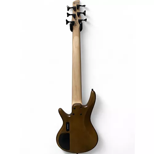 Used Ibanez GSR206 6 String Walnut Electric Bass Guitar Walnut - musicians--Friend