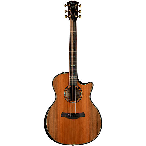Taylor Builder's Edition 914ce Grand Auditorium Acoustic-Electric Guitar Kona Edgeburst - musicians--Friend