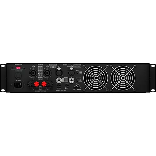 Behringer KM1700 1,700W 2-Channel Power Amplifier - musicians--Friend