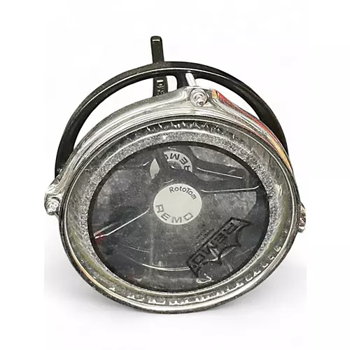 Used Remo Multiple Rototom Silver Roto Toms Silver 140 - musicians--Friend